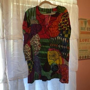 XL Ladies Multi Color Top